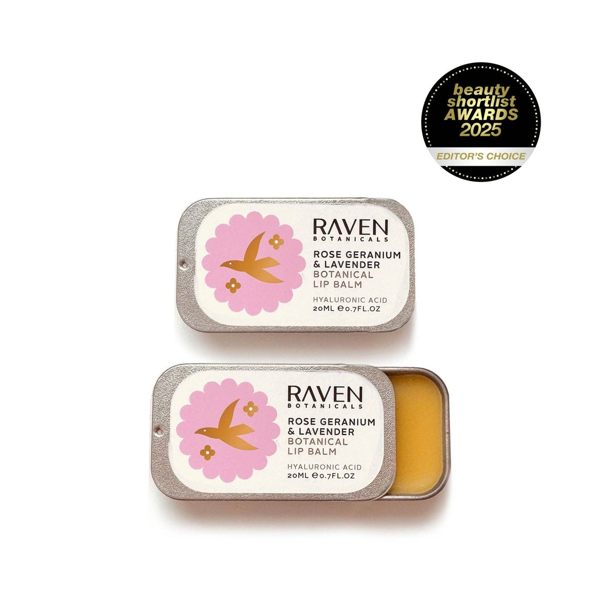 Natural Lip Balm | Rose Geranium & Lavender
