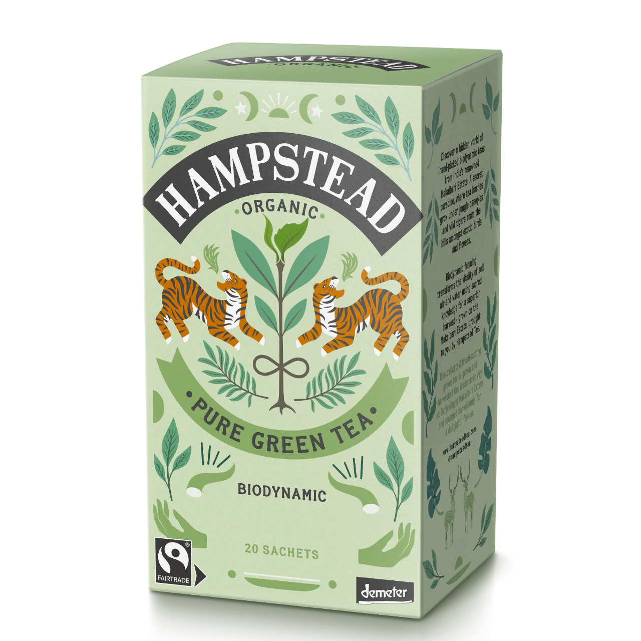 Hampstead Organic Pure Green Tea