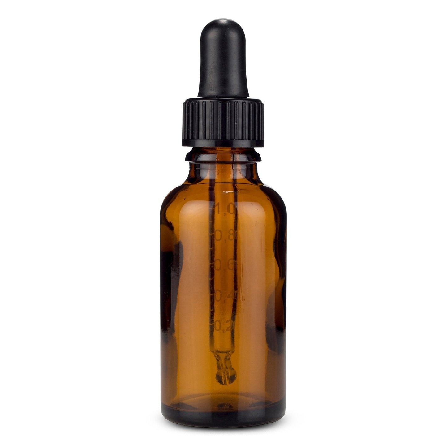 Amber Glass Bottle 30ml & Dropper