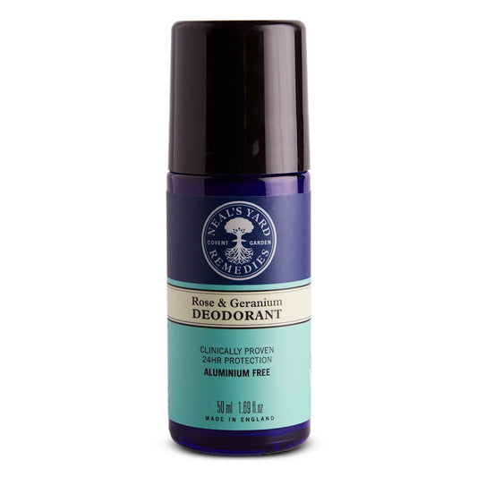 Rose & Geranium Roll On Deodorant